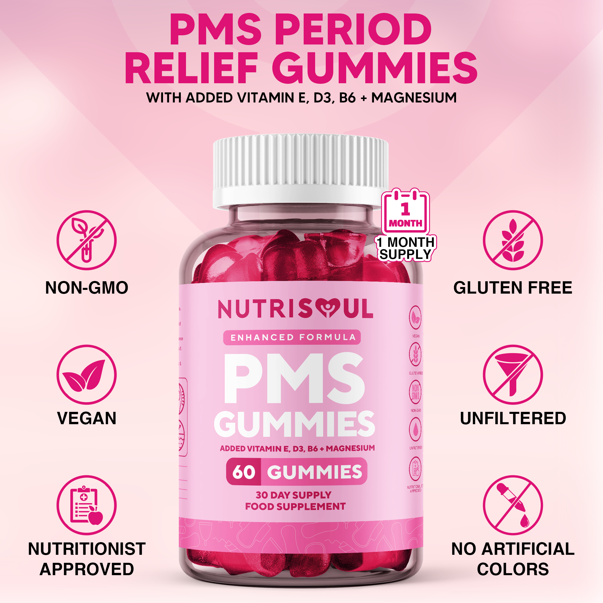 PMS Period Relief Gummies