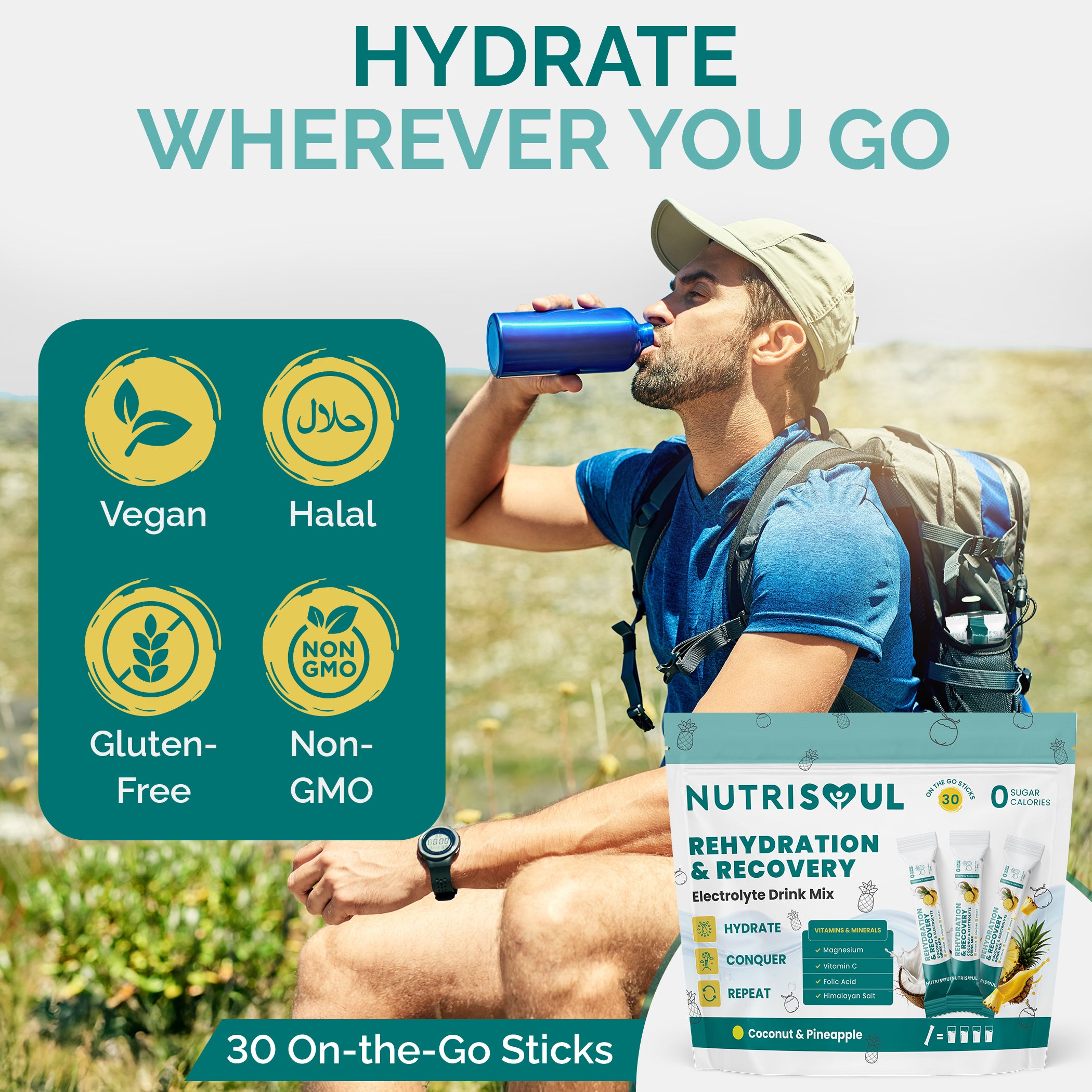 Pineapple & Coconut Rehydration Electrolytes